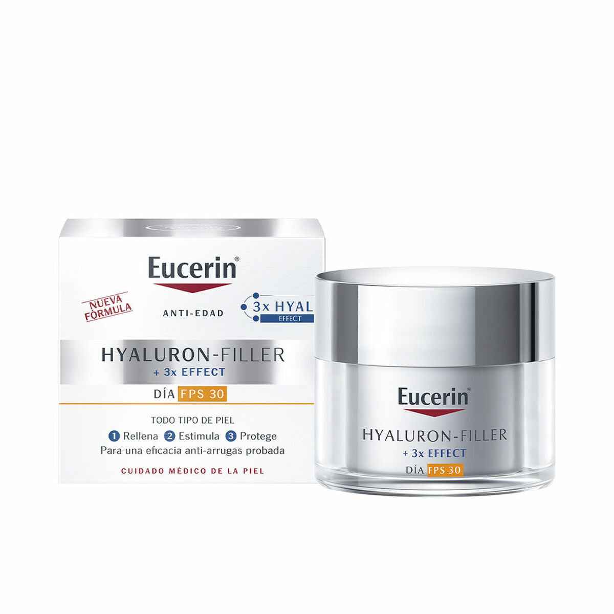Creme Antienvelhecimento de Dia Eucerin Hyaluron Filler Spf 30 50 ml