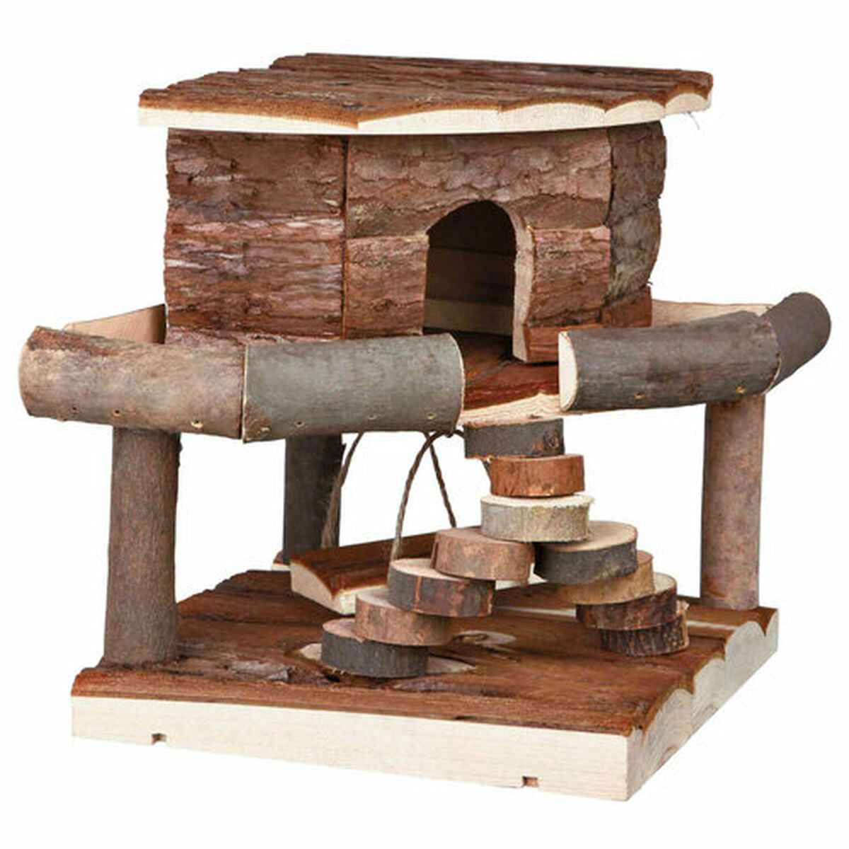 Casita Trixie Madeira 19 × 20 × 19 CM