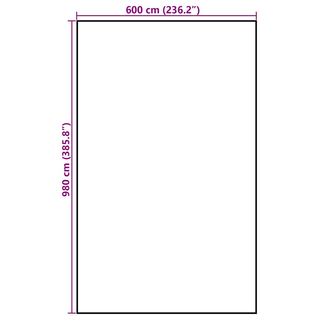 vidaXL Lona de palheiro 9,8x6 m 140 g/m² Polipropileno