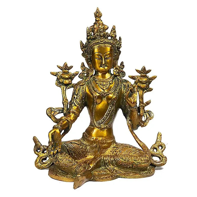 Estátua de Tara verde - 26 cm