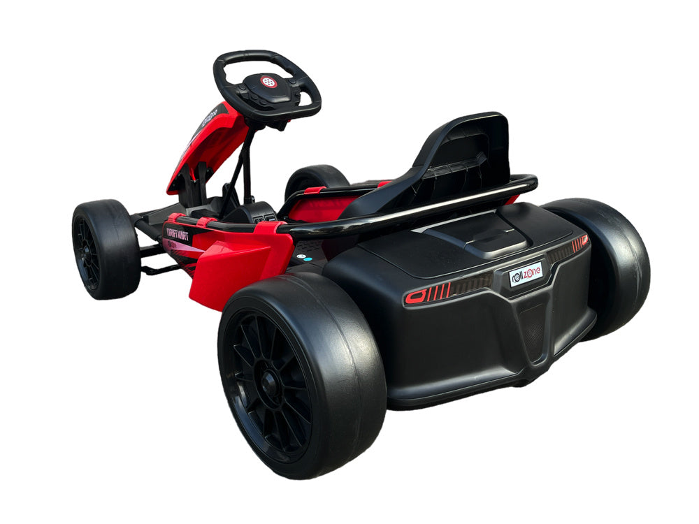 ROLLZONE drift Go-Kart, 24 volt kart met 200 watt motoren, Nieuwe Editie!