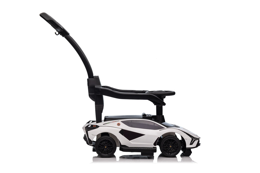 Lamborghini Sian, loopauto, duw auto, 2 in 1.