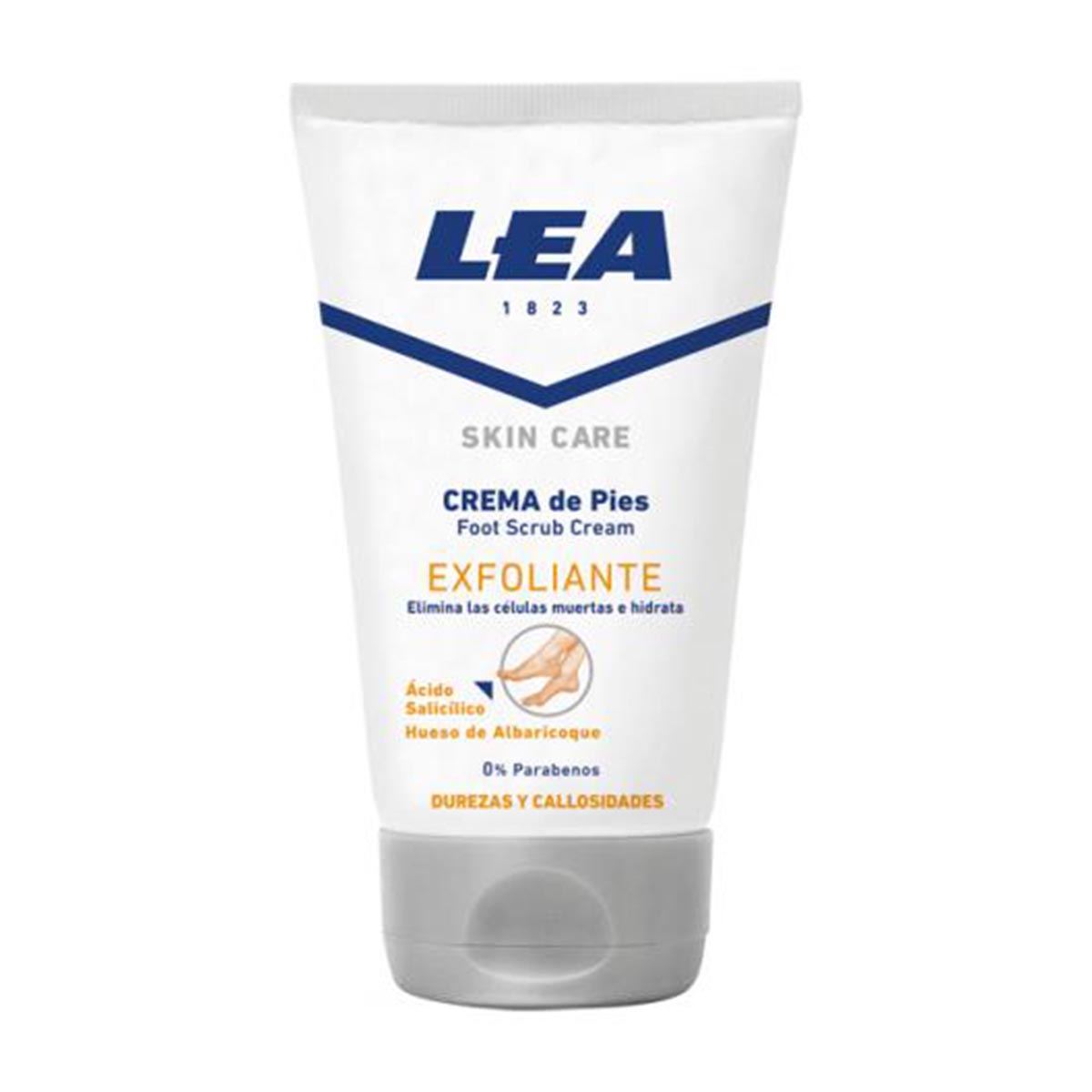 LEA SKIN CARE CREMA DE PIES EXFOLIANTE ACIDO SALICILICO 125ML