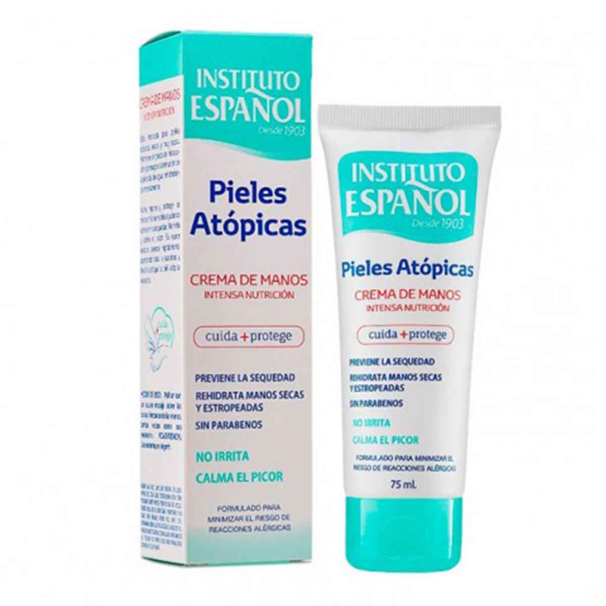 Instituto Español Péles Atopicas Creme De Manos Intensa Nutricion 75Ml