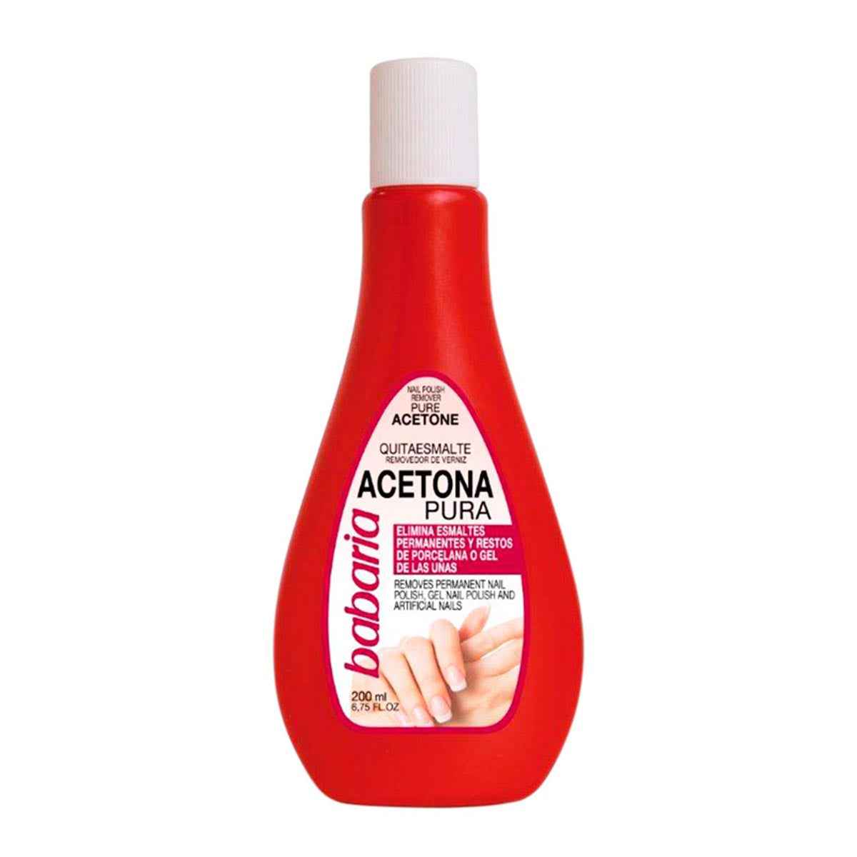 Babaria Babaria Quitaesmalte Acetona Pura 200Ml