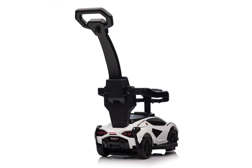 Lamborghini Sian, loopauto, duw auto, 2 in 1.