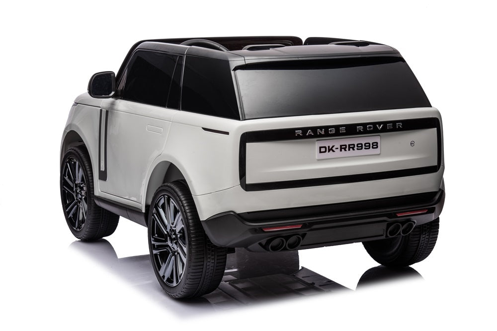 Land Rover, Range Rover, 2 zitter, 24 volt elektrische kinderauto, rubberen banden en meer!
