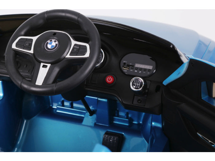 BMW 6 GT, Leder zitje, Rubberen banden, Kinder Accu Auto!