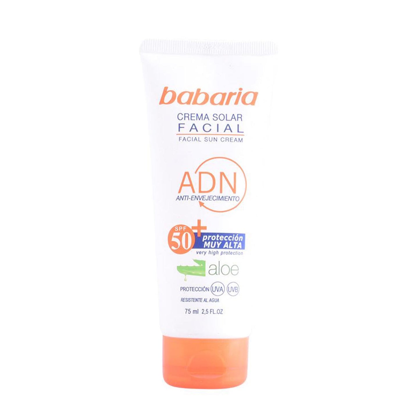 Babaria Aloe Vera Creme Solar Facial Spf50+ 75Ml