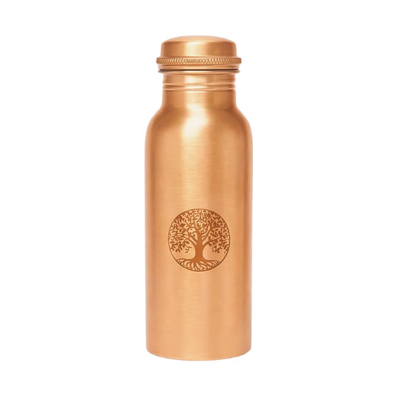 Garrafa de água em Cobre 500 ml - Árvore da vida