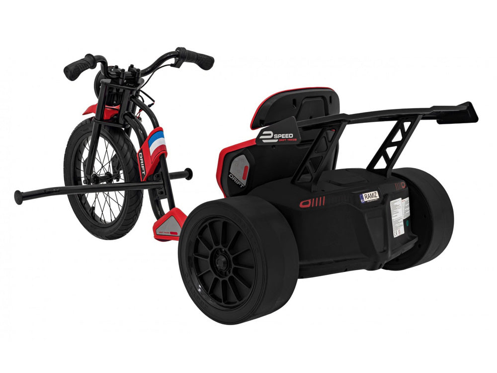 Drift Trike, 24 volt Trike met 775 watt motoren