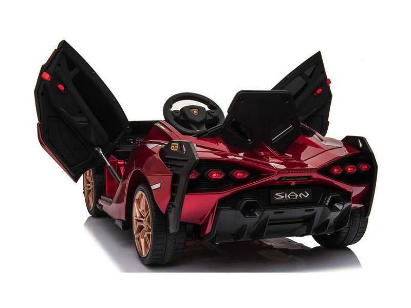 Lamborghini Sian, 12v elektrische kinderauto met vleugeldeuren
