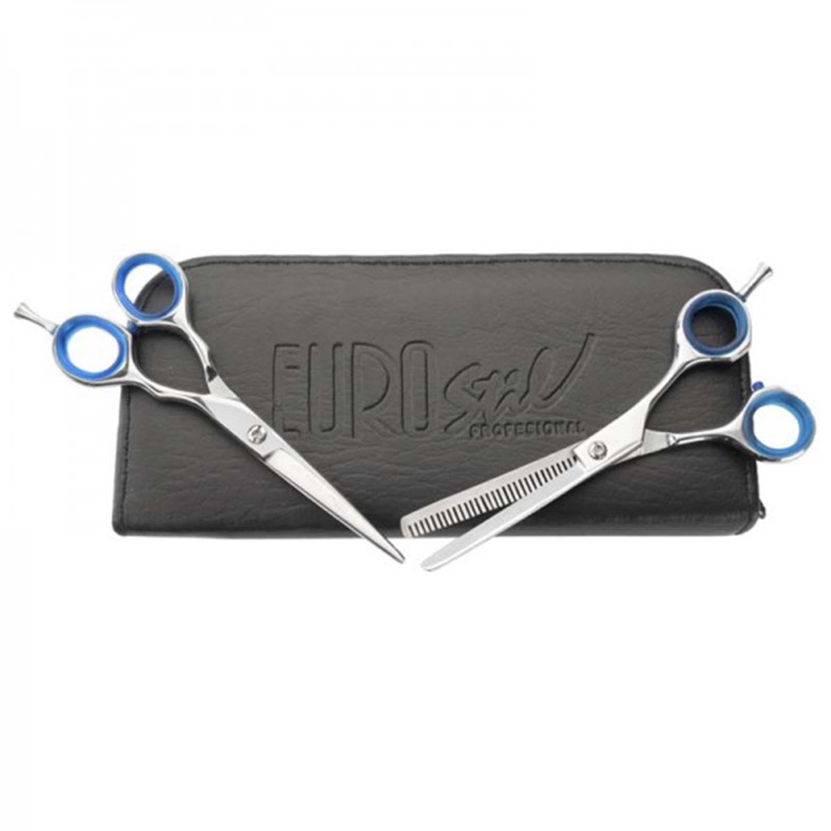 Eurostil Academia Estuche 2 Tijeras Brillo Micro 1Un