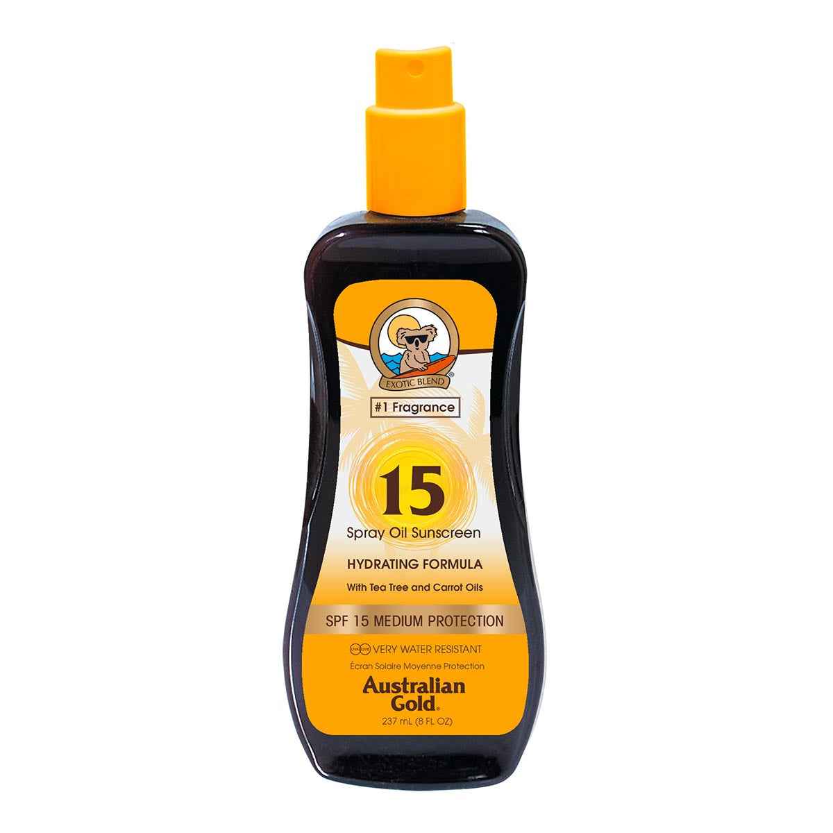 Australian Gold Zanahoria Aceite Spray Spf15 237Ml Vaporizador