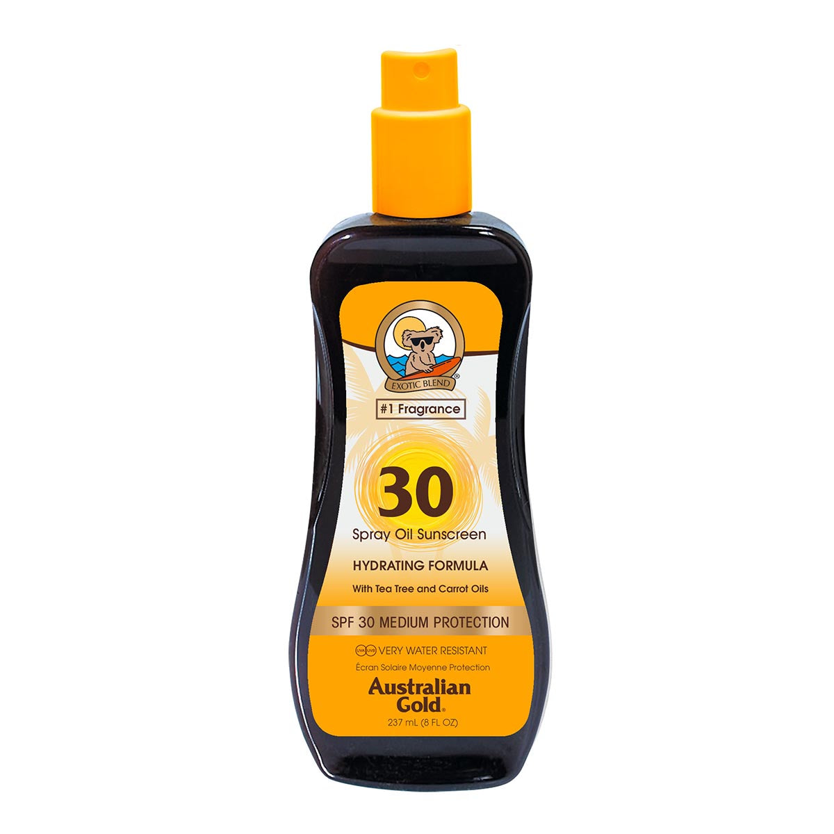 AUSTRALIAN GOLD ZANAHORIA ACEITE SPRAY SPF30 237ML VAPORIZADOR