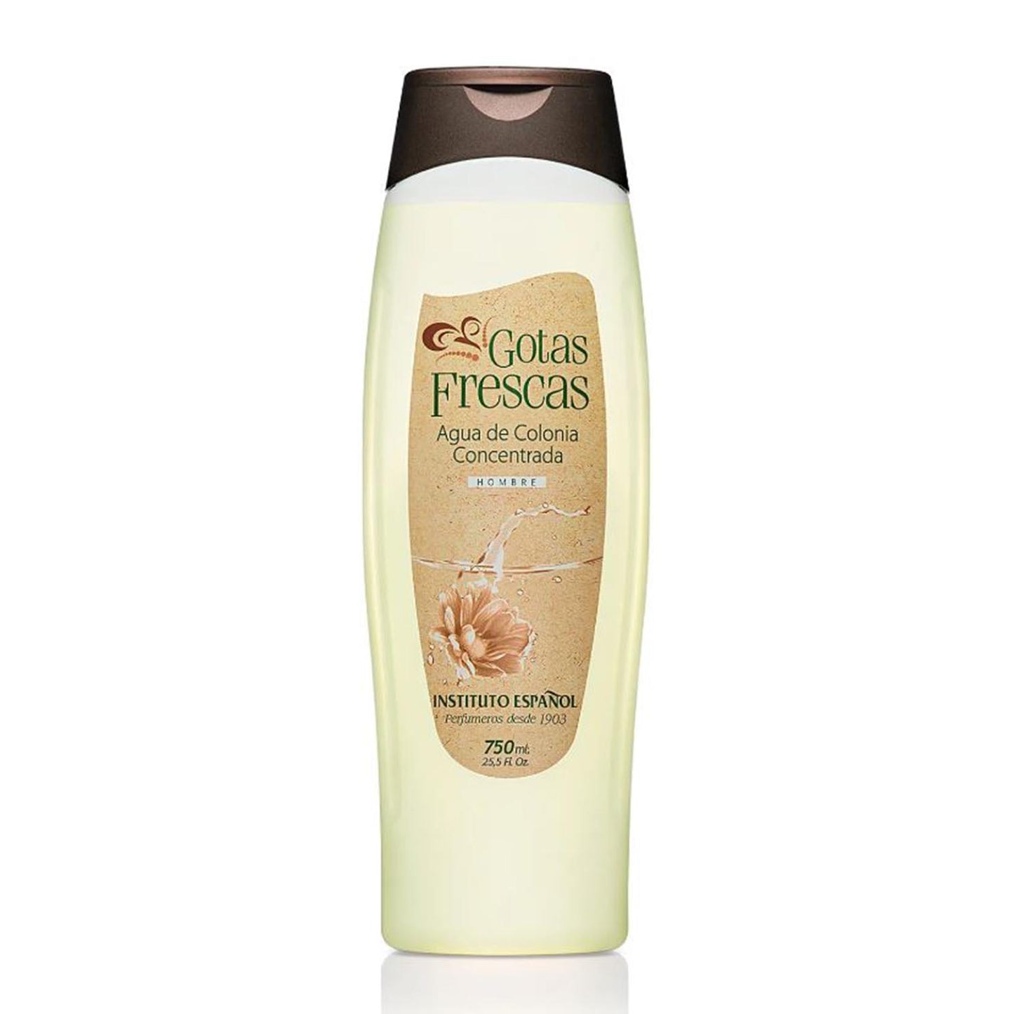 INSTITUTO ESPAÑOL GOTAS FRESCAS AGUA DE COLONIA CONCENTRADA HOMBRE 750ML