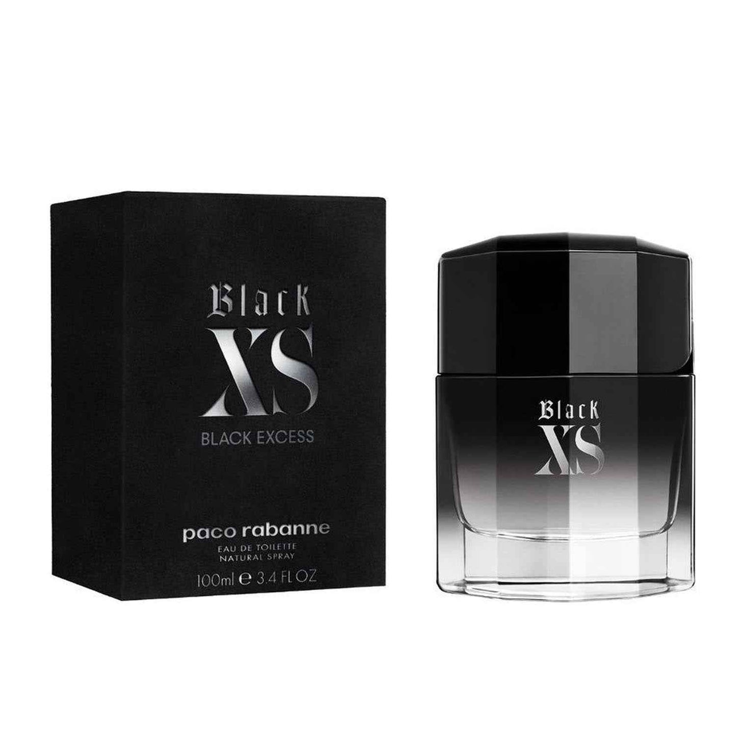 Paco Rabanne Black Xs Eau De Toilette Men 100Ml Vaporizador
