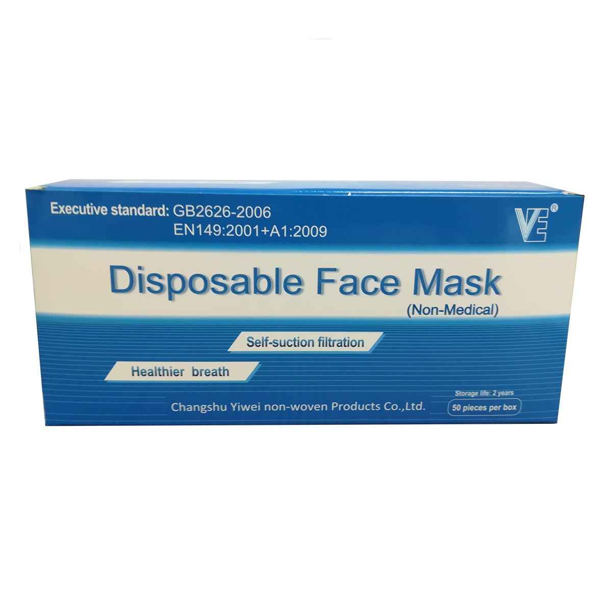 Varios Facial Mascára Protectora Caja No Medical 50Un