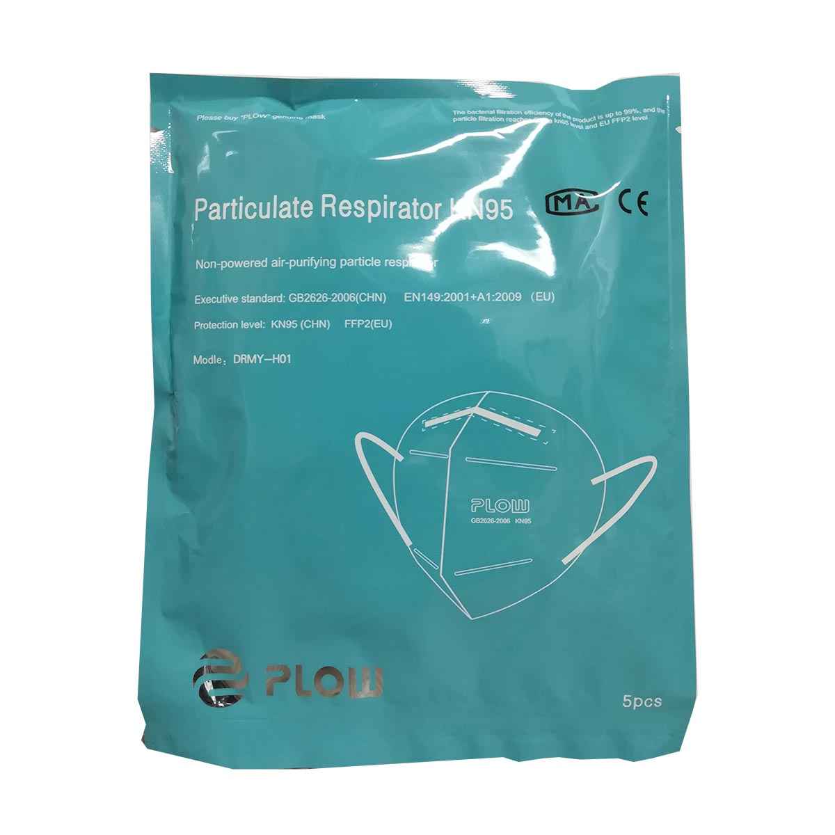 Plow Facial Mascára Ffp2 Pack 5Un