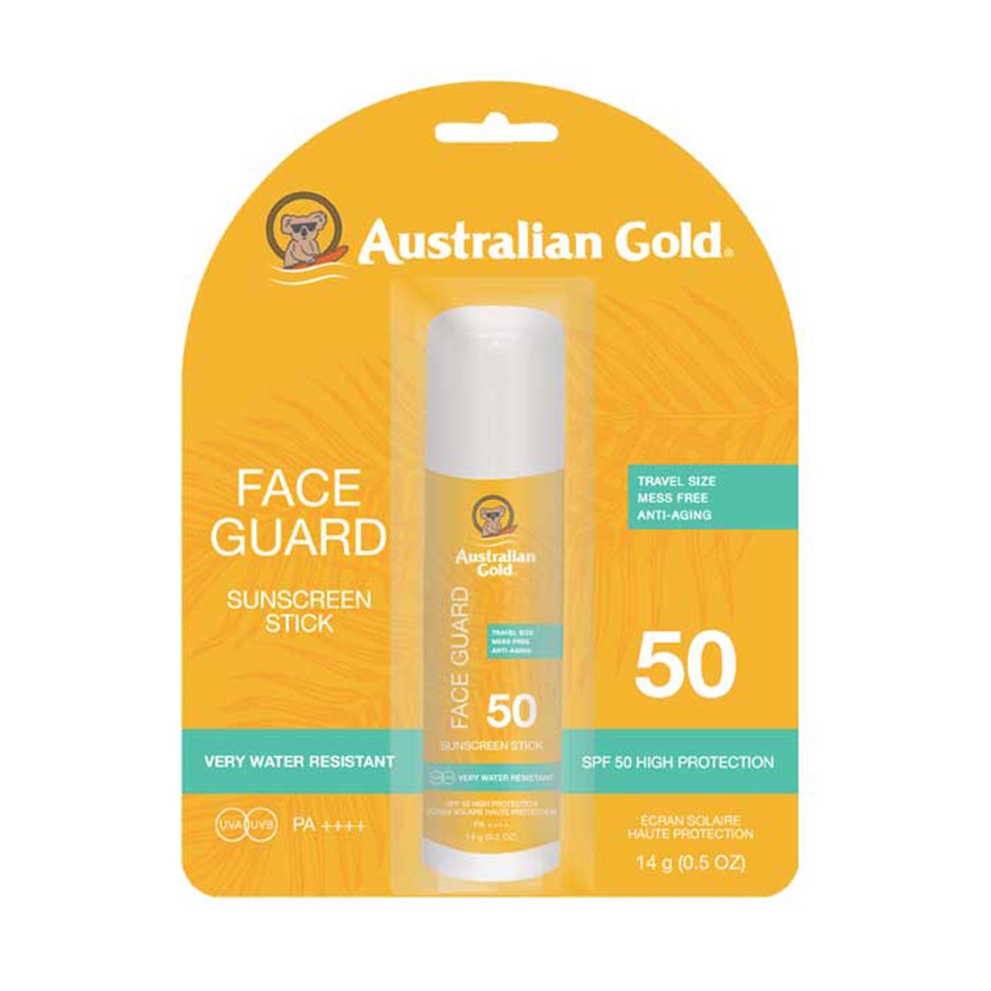 AUSTRALIAN GOLD CARA CREMA FACIAL SPF50 14GR
