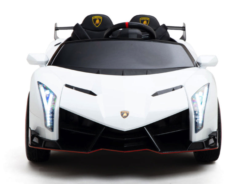 Lamborghini Veneno, 2-persoons elektrische kinderauto met 4 motoren en meer.