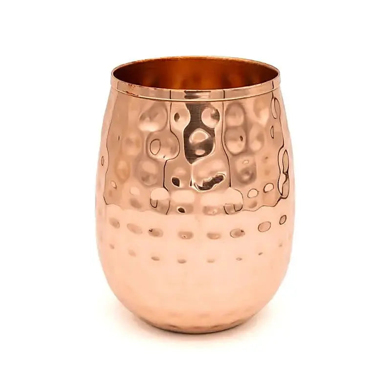 Copo de cobre 350 ml - Martelado
