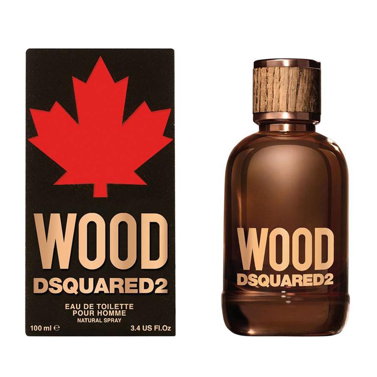 Dsquared Wood Eau De Toilette Pour Homme 100Ml Vaporizador