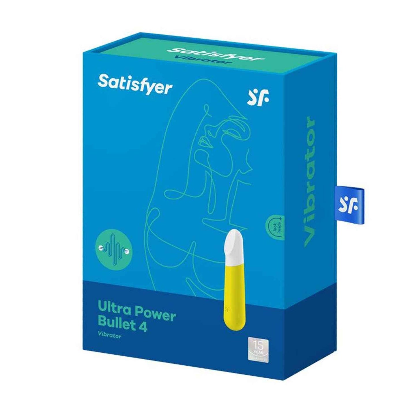 Satisfyer Ultra Power Bullet 4 Vibrador Amarillo 1Un
