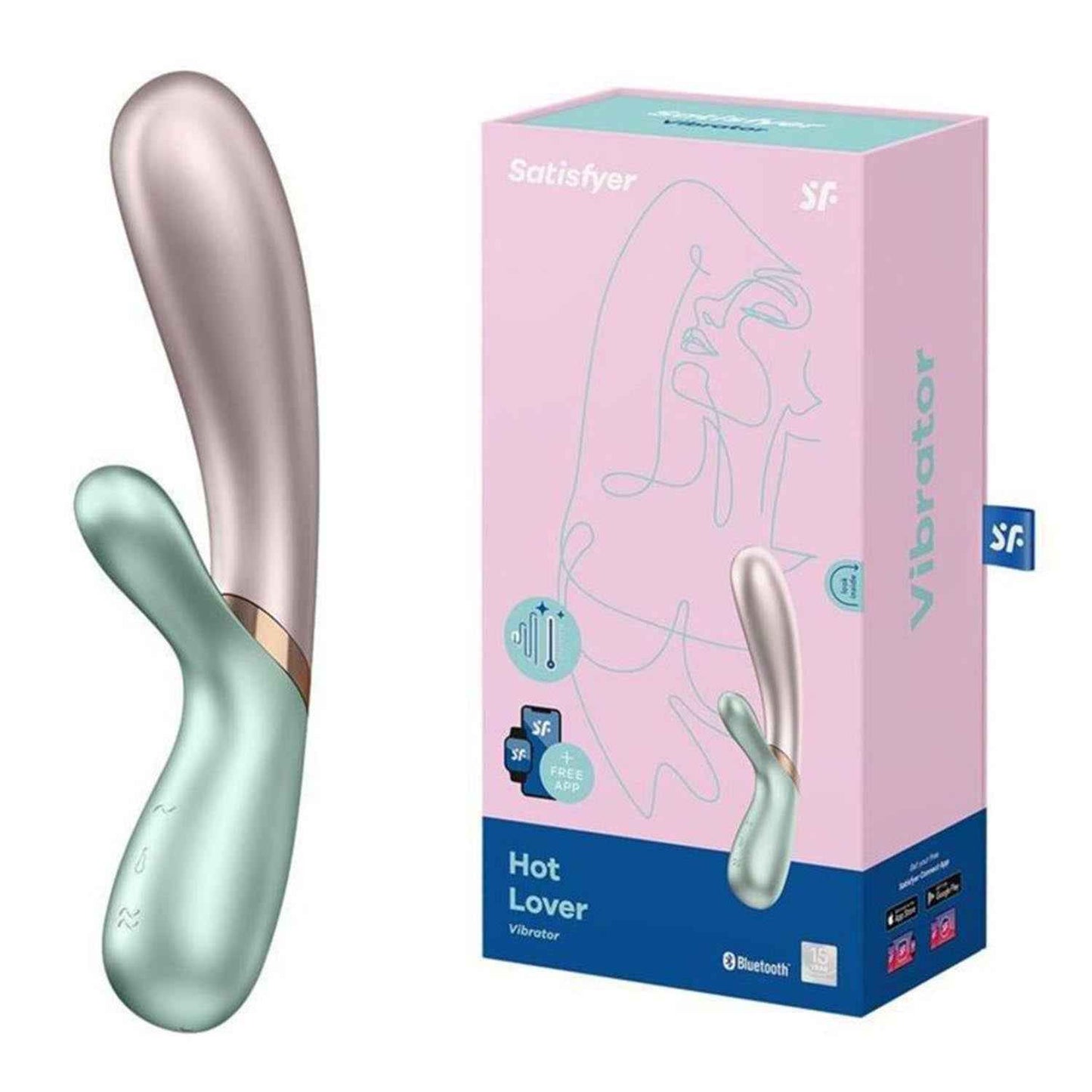 Satisfyer Hot Lover Vibrador Bluetooth Y App 1Un