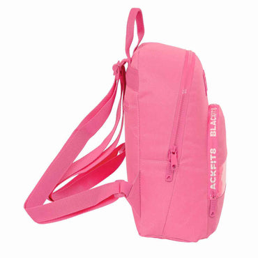 Mochila Infantil BlackFit8 Glow up Mini Cor de Rosa (25 x 30 x 13 cm)