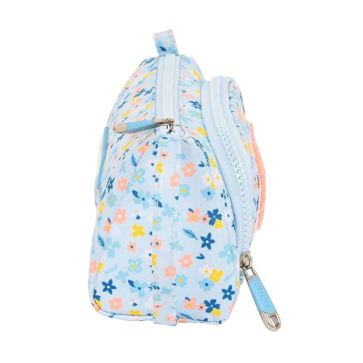 Bolsa Escolar Moos Lovely Azul 20 x 11 x 8.5 cm