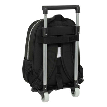 Mochila Escolar com Rodas Batman Game over Preto 27 x 33 x 10 cm