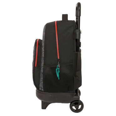 Mochila Escolar com Rodas My Hero Academia Preto 33 x 45 x 22 cm