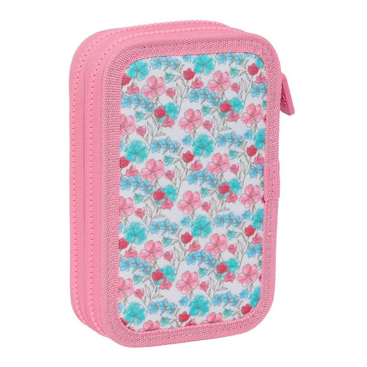 Bolsa Escolar Safta Flores 12,5 x 19,5 x 4 cm
