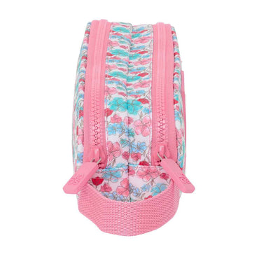 Malas para tudo duplas Safta Flores 21 x 8 x 6 cm