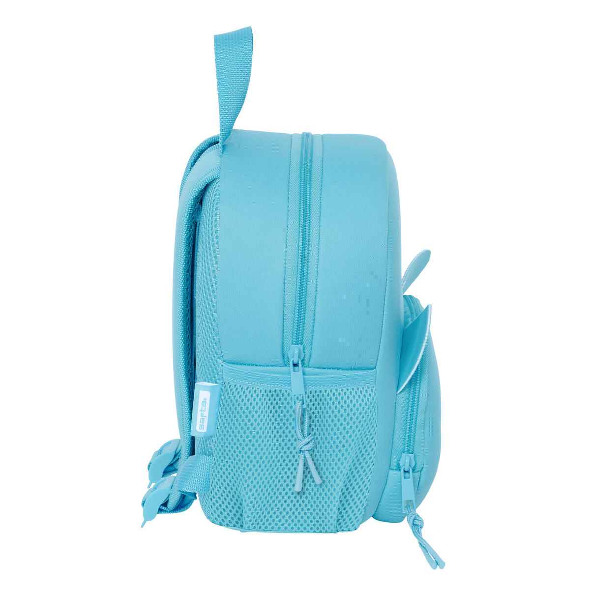 Mochila Infantil Safta Gato Azul Claro 20 x 25 x 9 cm