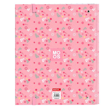 Pasta com argolas Moos Passion Multicolor 27 x 32 x 3.5 cm