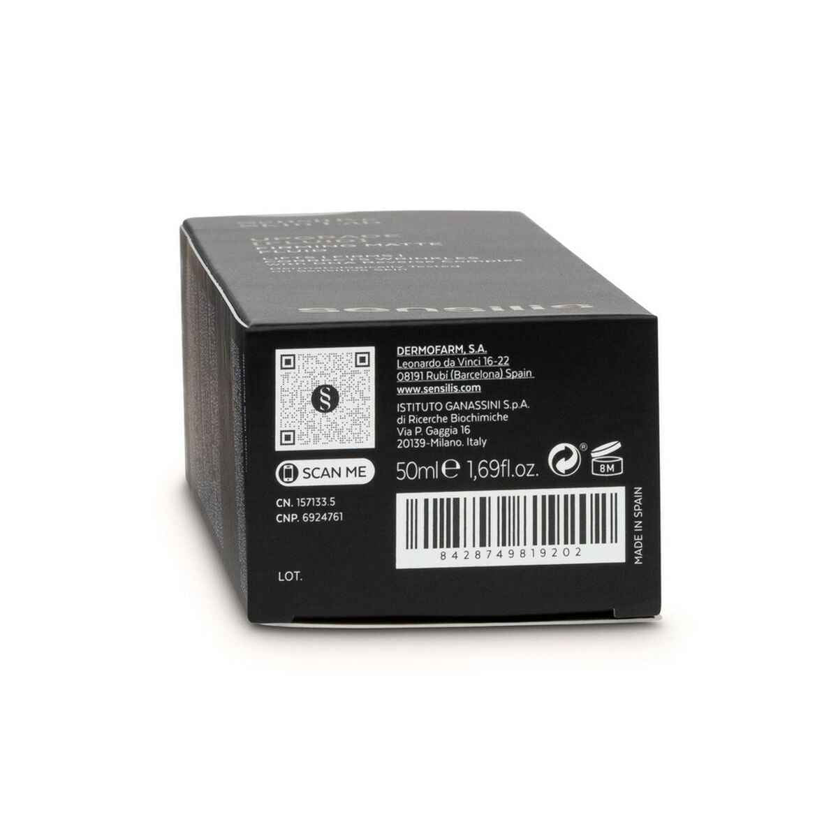 Fluido Hidratante e Matificante Sensilis Upgrade 50 ml Reafirmante