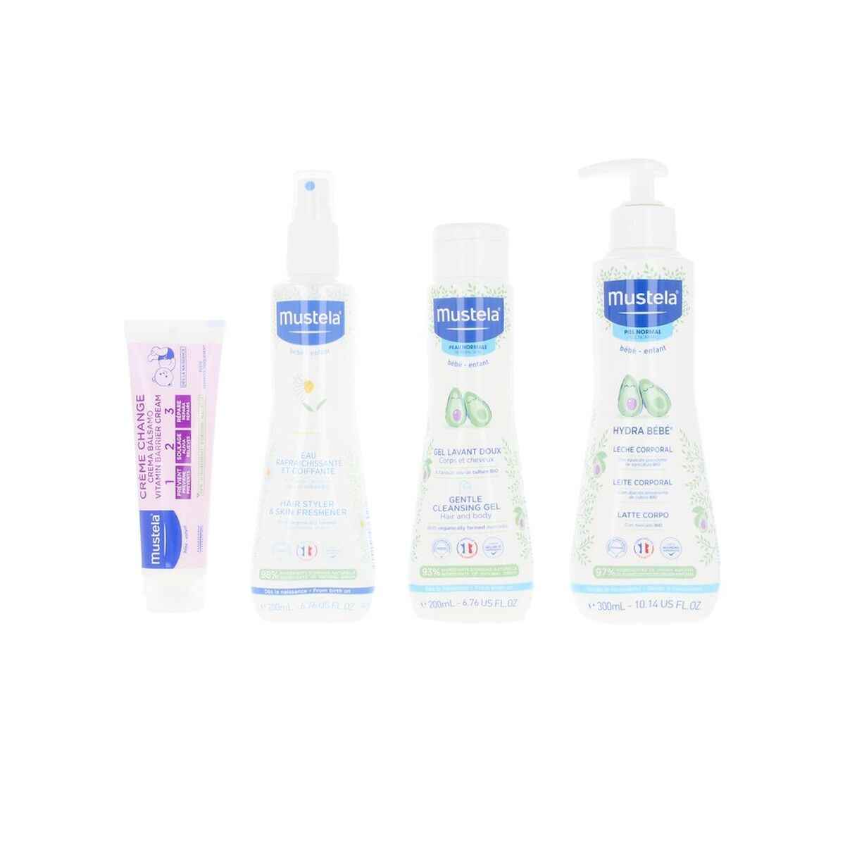 Conjunto de higiene Mustela BEBÉ-NIÑO 5 Peças
