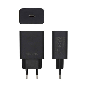 Carregador de Parede Aisens ASCH-1PD20-BK Preto 20 W USB-C