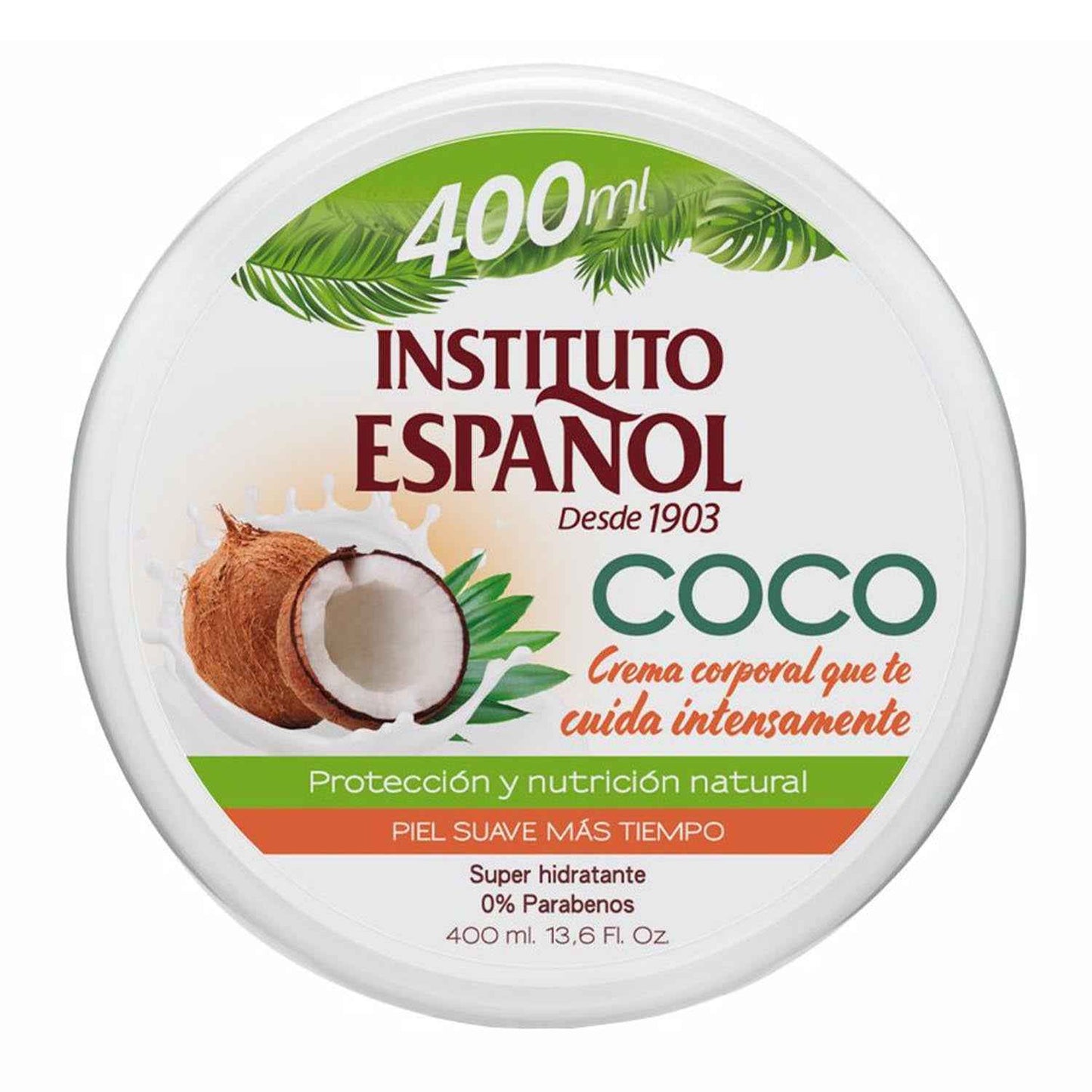Instituto Español Coco Creme Corporal 400Ml