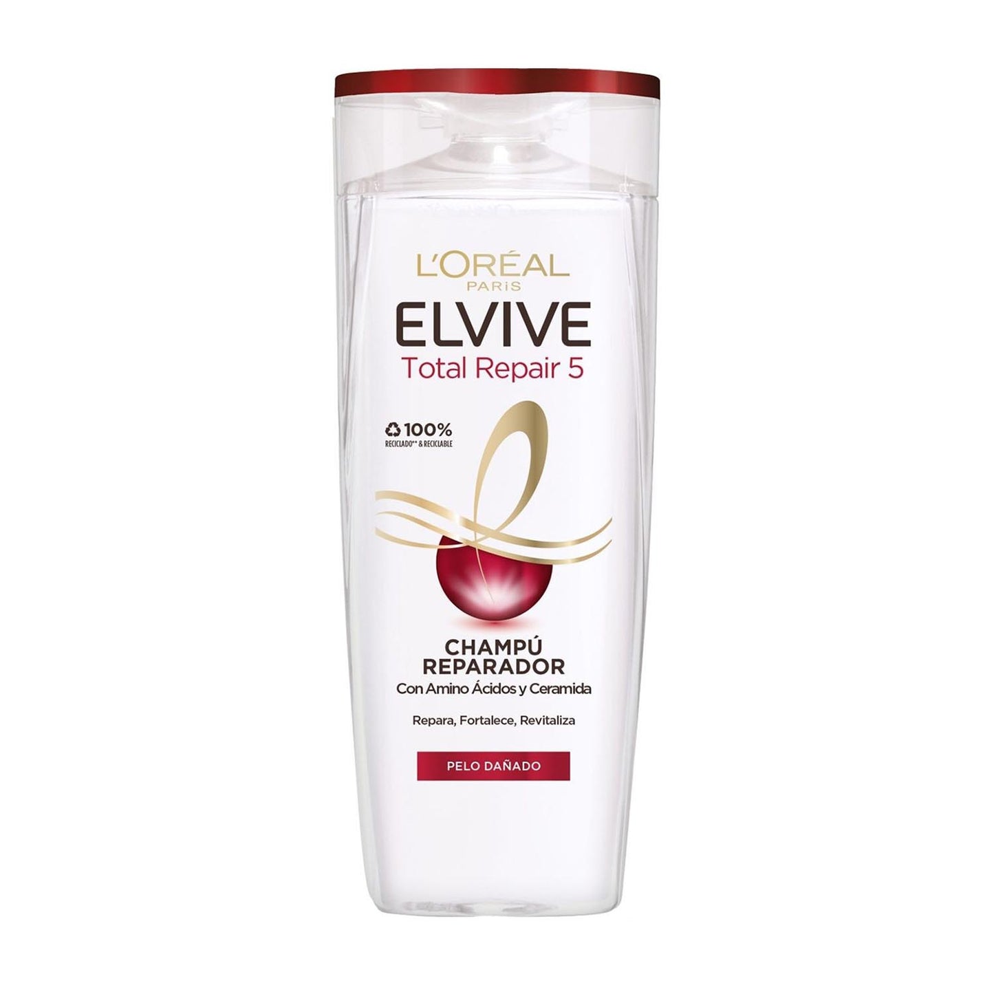 Elvive Total Repair 5 Shampoo Reparador Con Aminoacidos 370Ml