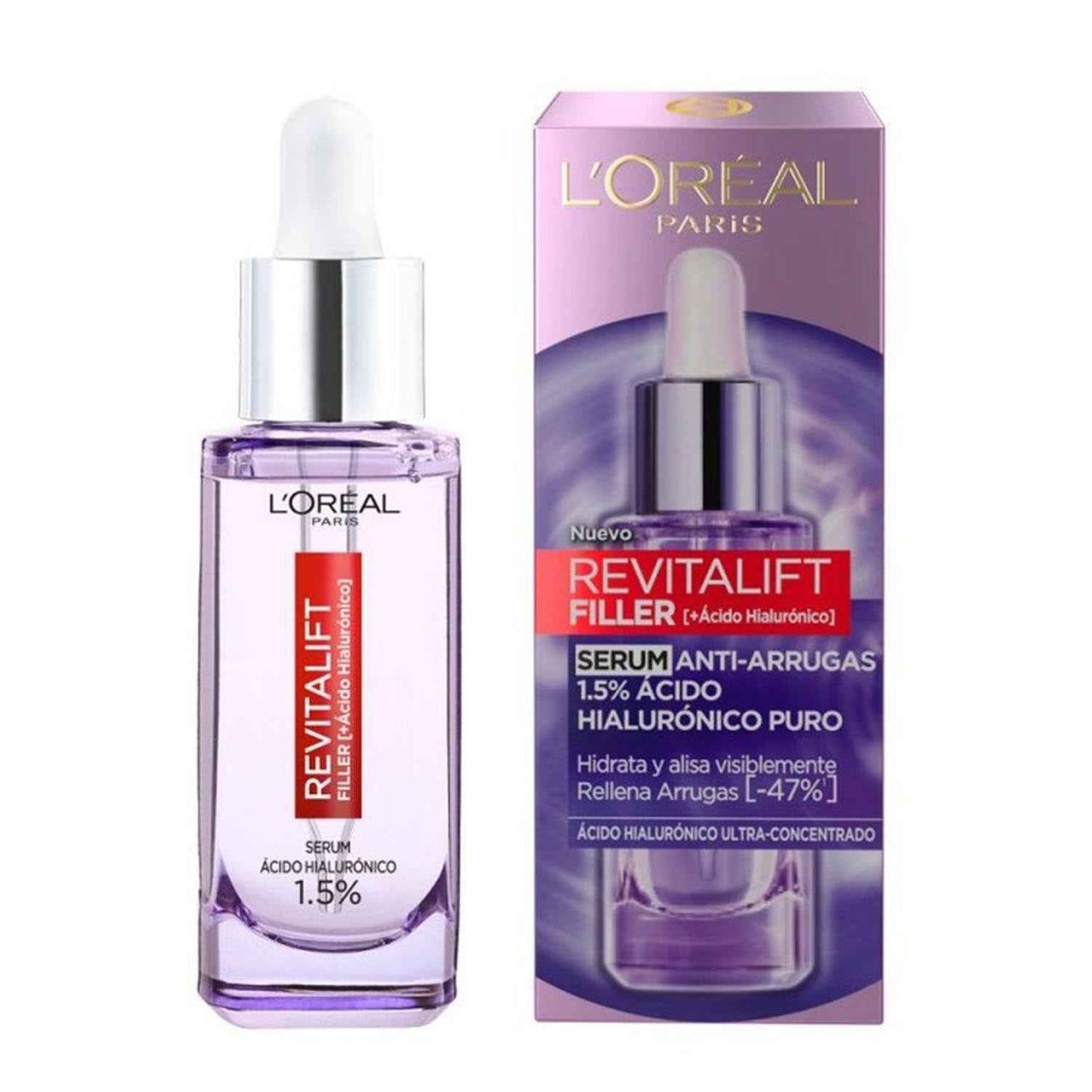 Loreal Revitalift Filler Serum Anti-Arrugas Acido Hyaluronico 30Ml