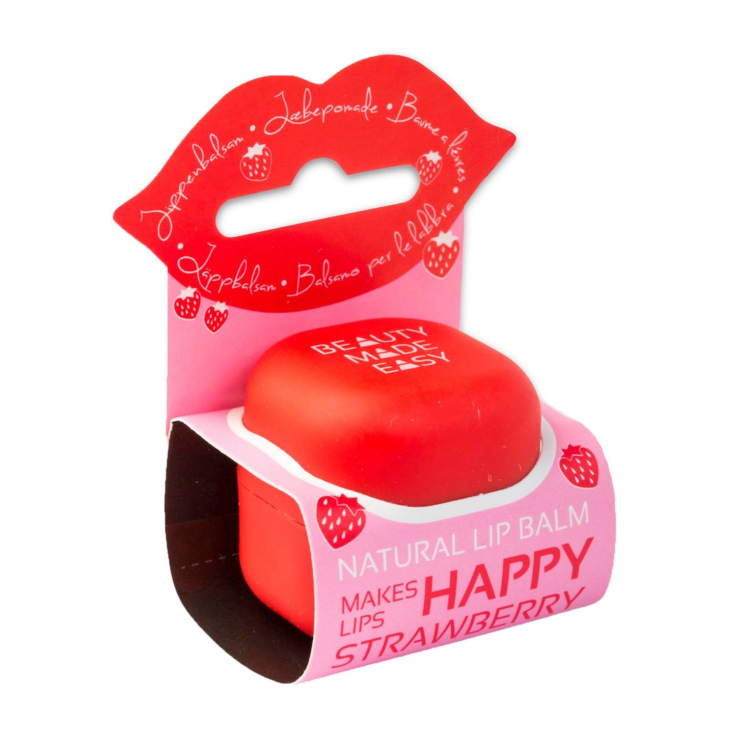 Beauty Made Easy Natural Balsamo Labial Fresa 1Un