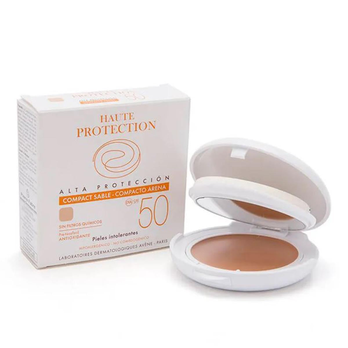 Avene Alta Proteccion Polvos Compactos Arena Spf50 Pieles Intolerantes 10Gr.