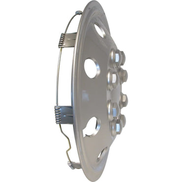 Carpoint Conjunto de tampões de roda esférico 38 cm cromado