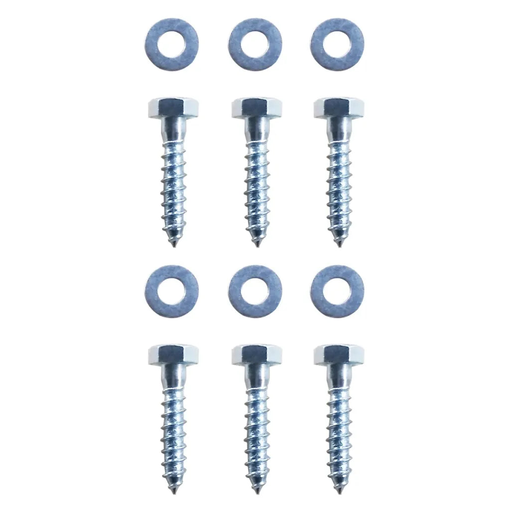 Âncora de fixação no chão em L 2 pcs aço galvanizado 5x5x50 cm