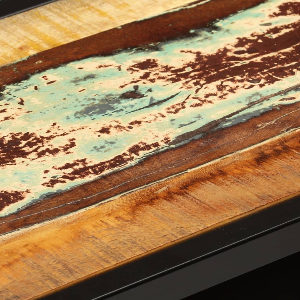 vidaXL Móvel de TV madeira recuperada 90x30x48 cm