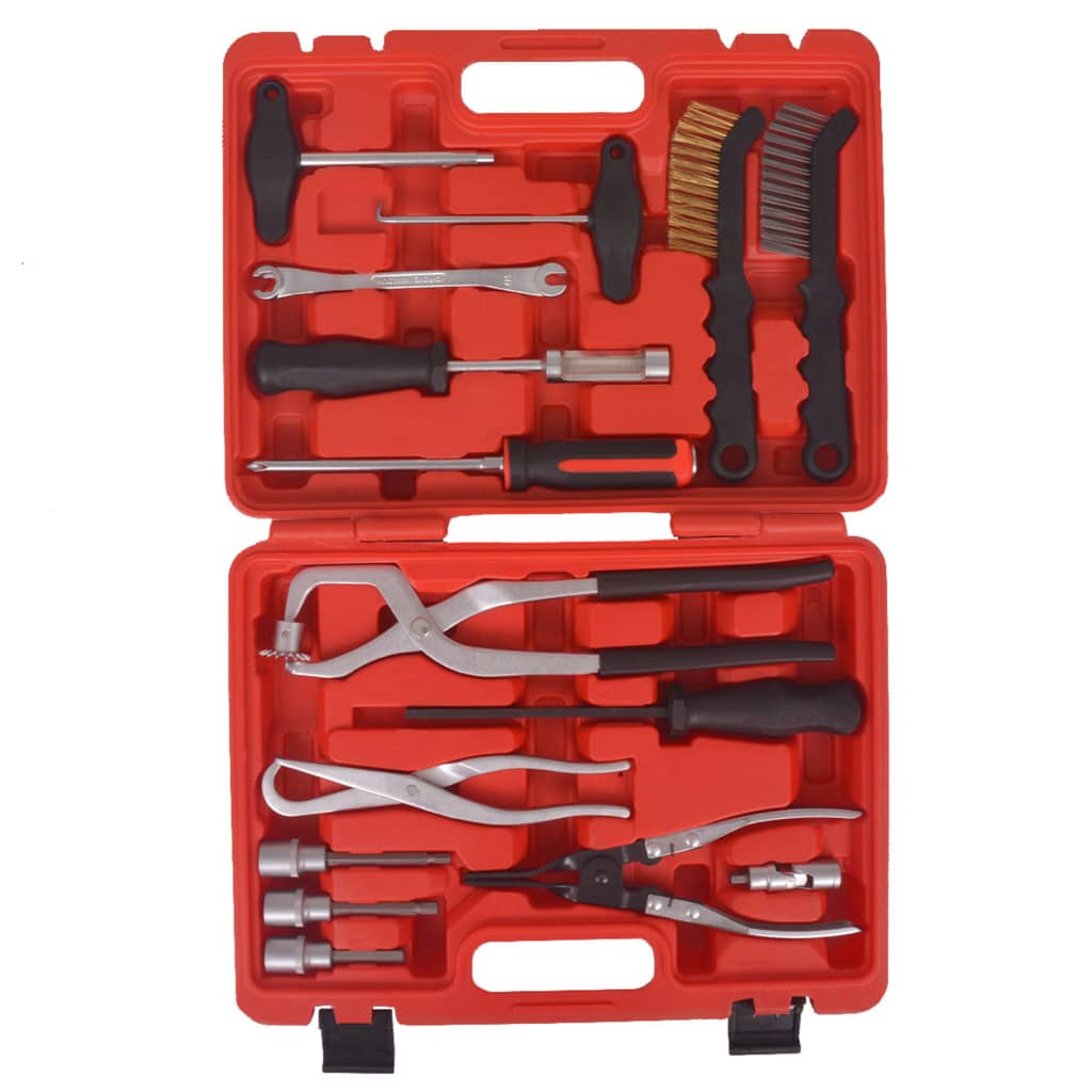 Kit de ferramentas de montagem e manutenção de travões 15 pcs