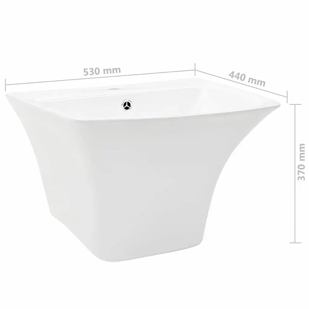 Lavabo Cerâmica Vidrada